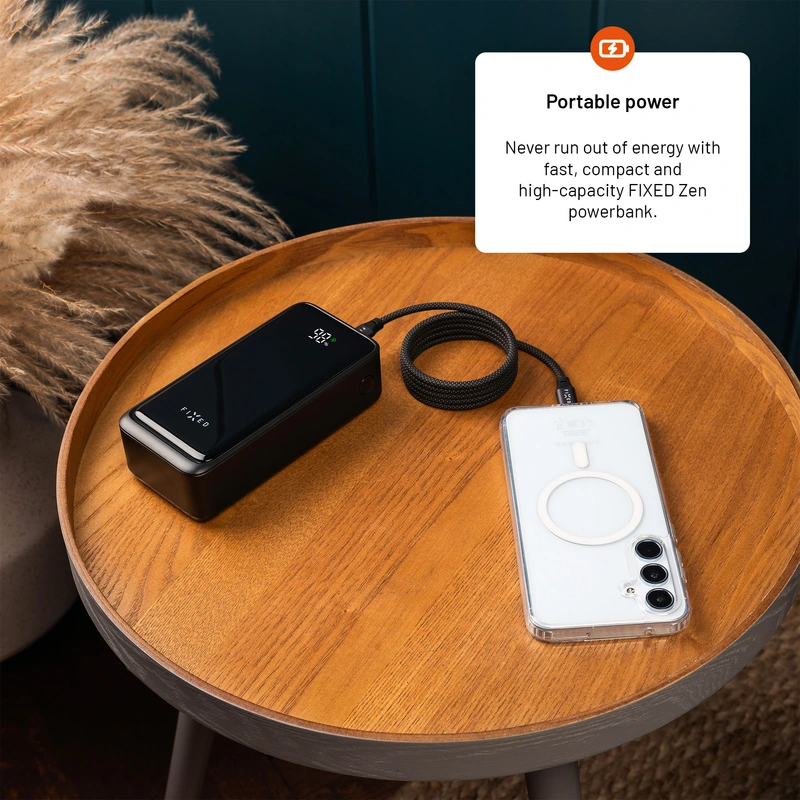 FIXED Zen2 30 USB-C PD 20W Power Bank 30.000 mAh Svart - 8017798