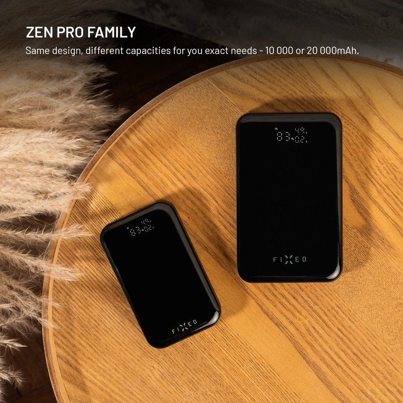 FIXED Zen 10 PRO USB-C PD 30W Power Bank 10.000mAh Svart - 8017800
