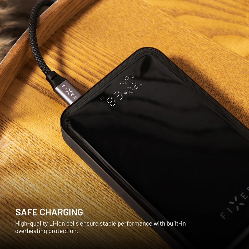FIXED Zen 10 PRO USB-C PD 30W Power Bank 10.000mAh Svart - 8017800