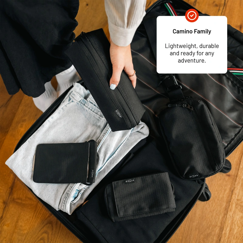 FIXED Camino Pack för mobiler och tillbehör Svart - 8018002