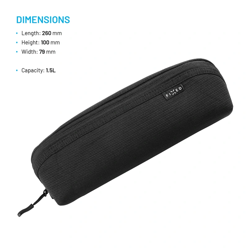 FIXED Camino Pack för mobiler och tillbehör Svart - 8018002