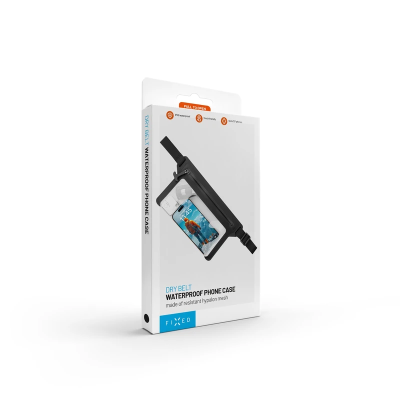 FIXED DRY BELT Vattentät midjeväska för smartphones Svart - 8018137