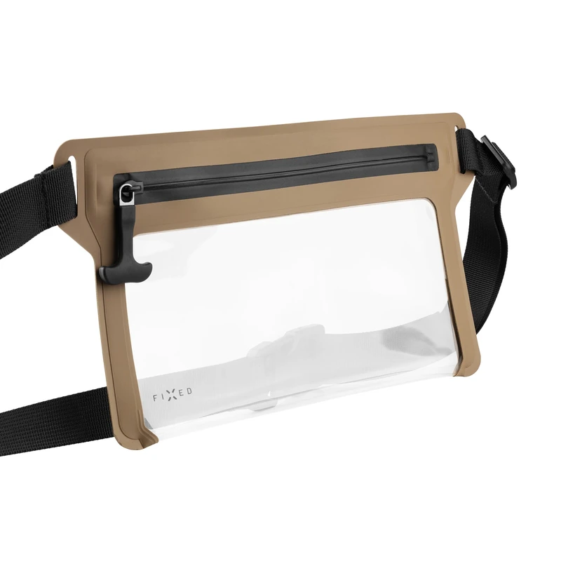 FIXED DRY BELT Vattentät midjeväska för smartphones Khaki - 8018138