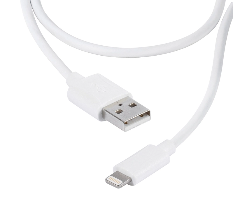 Vivanco Lightning kabel MFI 1.2m Vit - 2836299