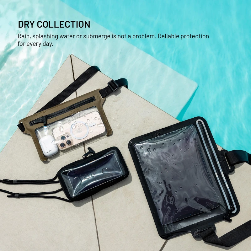 FIXED DRY TAB Vattentät Tablet torrfodral Svart - 8018141