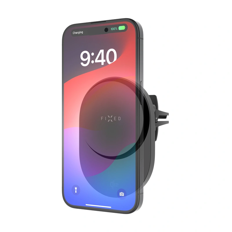 FIXED MagAir QI2.0 Airvent bilmontering svart - 8018154