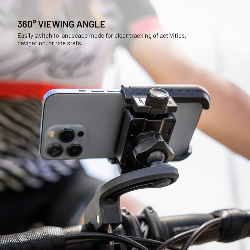 FIXED Bikee Plus Vista Cykel Telefonfäste med Smart Lock Svart - 8018226