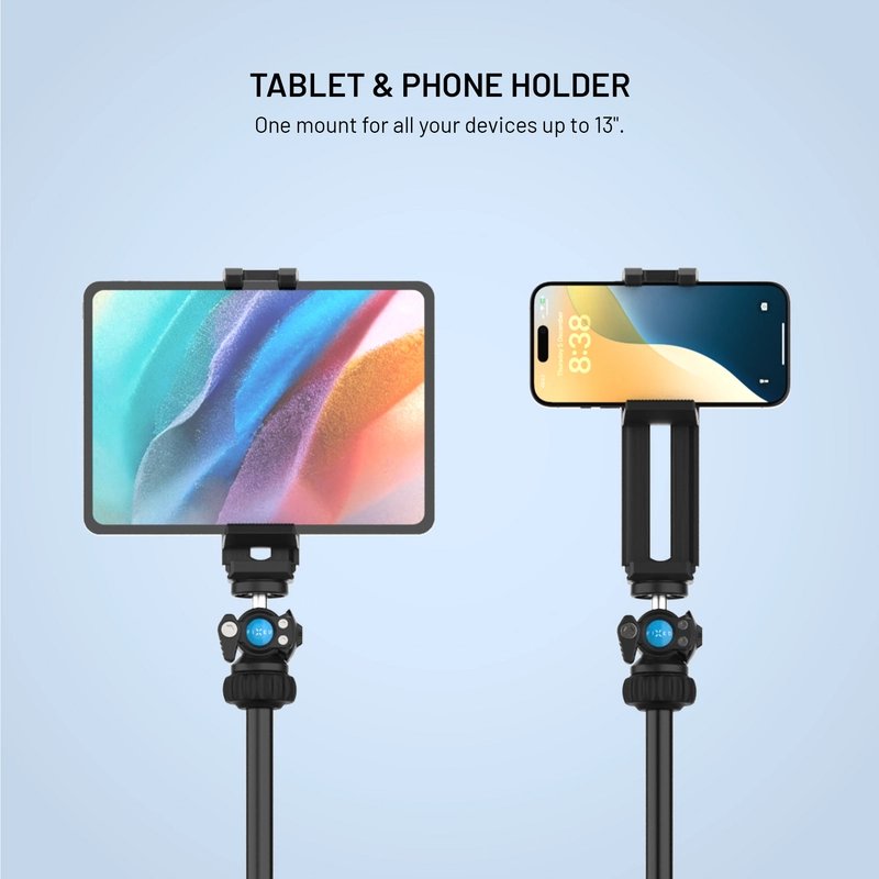 FIXED Creator Tripod extra lång upp till 190 cm Svart - 8018227