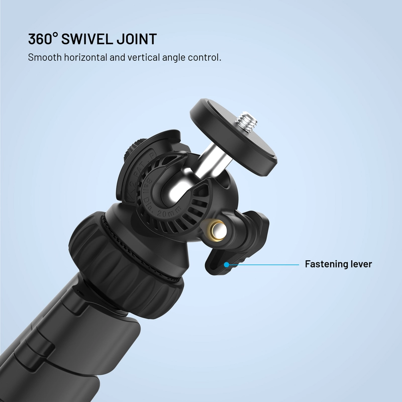 FIXED Creator Tripod extra lång upp till 190 cm Svart - 8018227