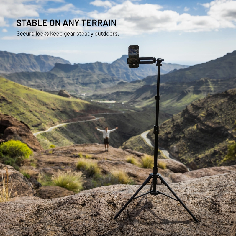 FIXED Creator Tripod extra lång upp till 190 cm Svart - 8018227