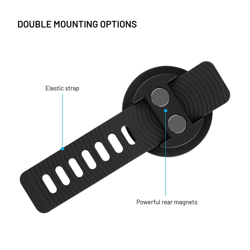 FIXED MagGrip Active Smartphone-hållare för styret Svart - 8018301