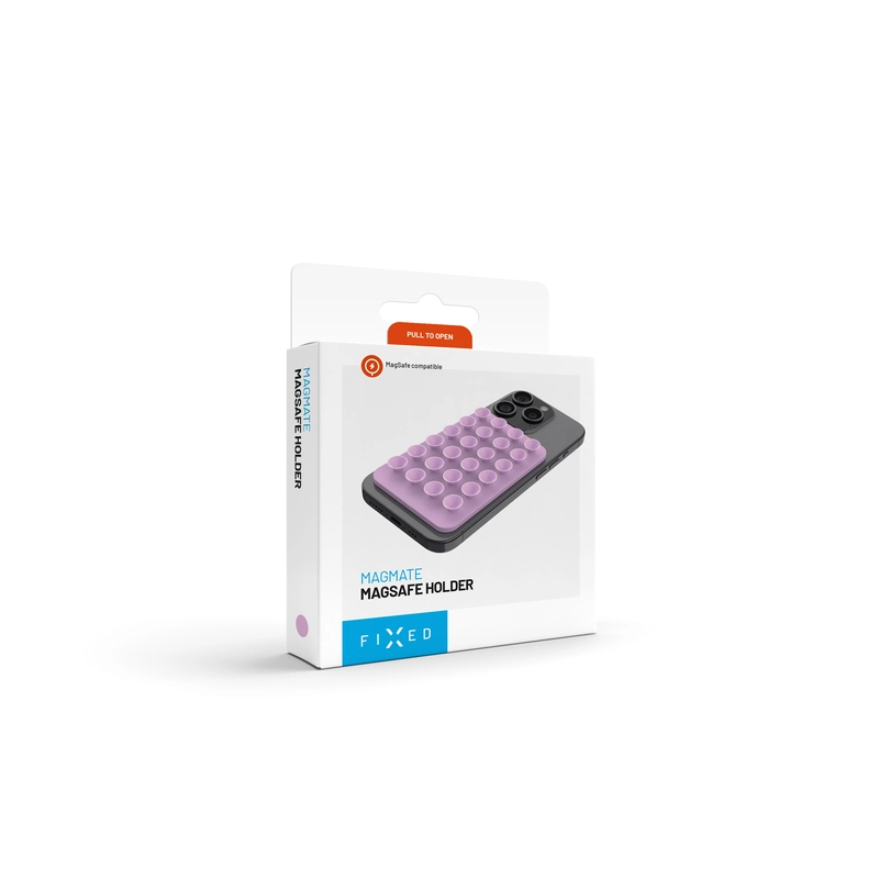 FIXED MAGMATE MagSafe-hållare med sugkoppar Rosa - 8018335