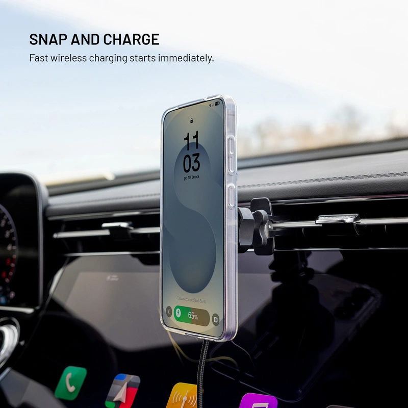 FIXED MagRound2 15W Telefonhållare för ventilationsgaller - 8018352