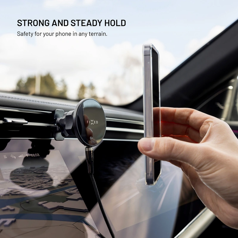 FIXED MagRound2 15W Telefonhållare för ventilationsgaller - 8018352