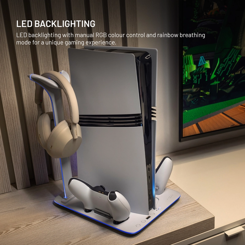 FIXED Multifunktionell Dockingstation till PS5 Pro/Slim - 8018354