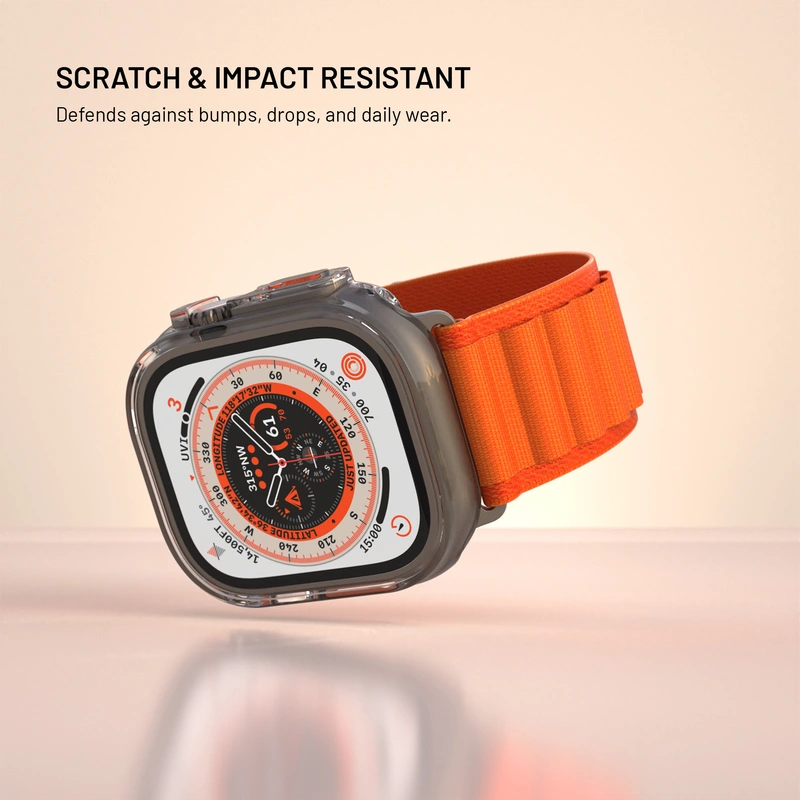 FIXED PURE Skyddsfodral och glas för Apple Watch 49 mm - 8018366