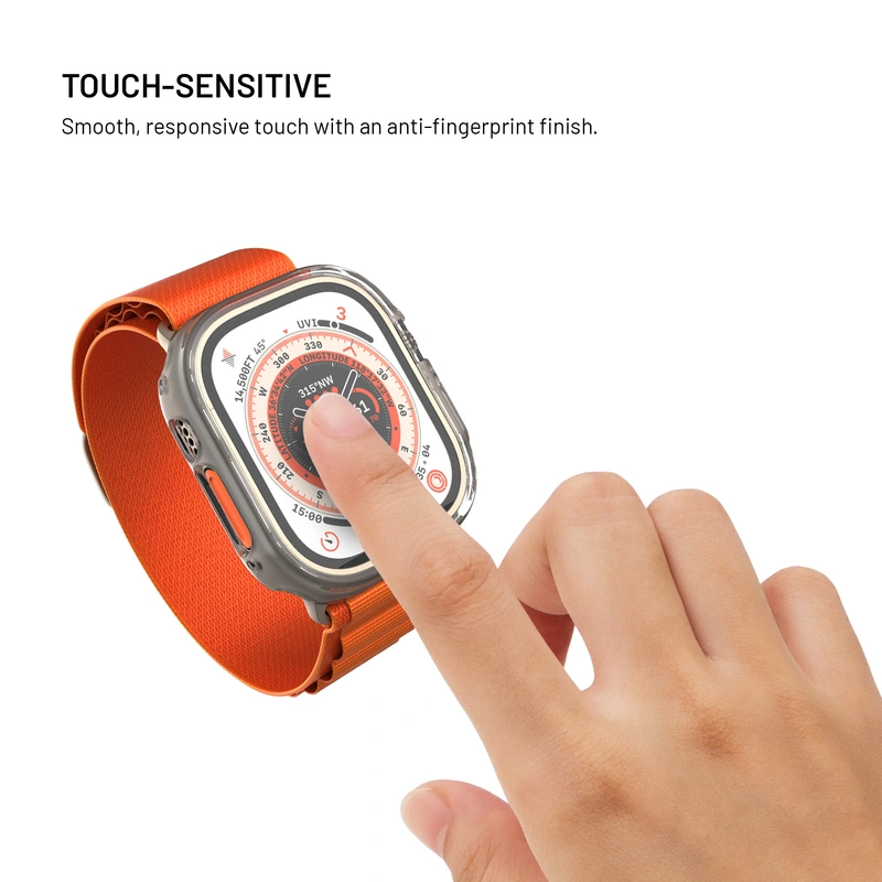 FIXED PURE Skyddsfodral och glas för Apple Watch 49 mm - 8018366