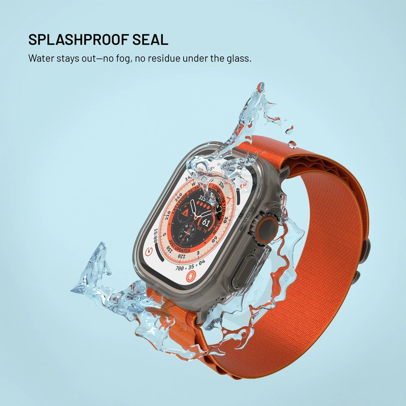 FIXED PURE Skyddsfodral och glas för Apple Watch 49 mm - 8018366