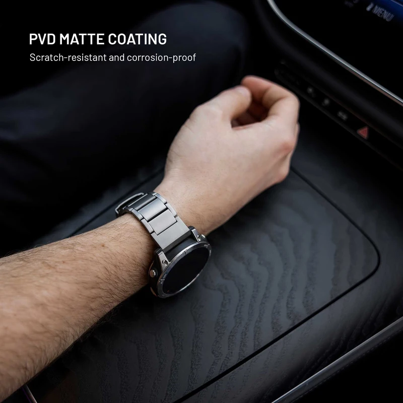 FIXED Titanarmband för Samsung Galaxy Watch Ultra Natural Titanium - 8018387