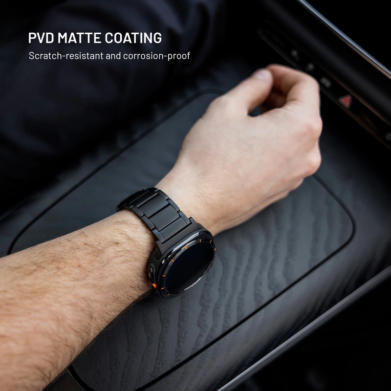 FIXED Titanrem för Garmin QuickFit 26mm Svart - 8018390