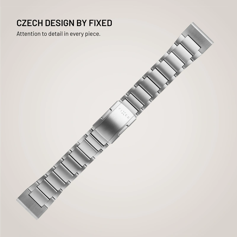 FIXED Titanrem för Garmin QuickFit 26mm Naturlig titan - 8018391