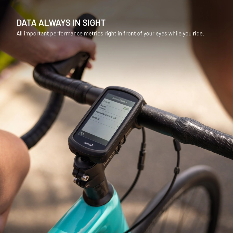 FIXED Styrfäste hållare för Garmin smartklockor 22mm Svart - 8018427