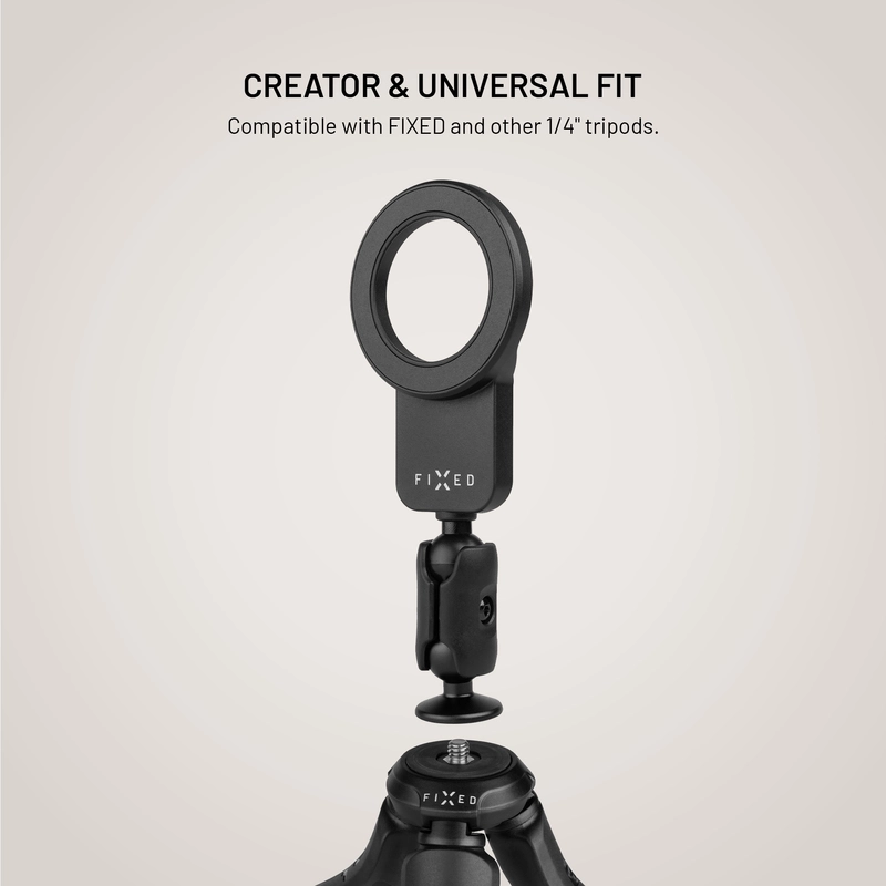 FIXED Creator Magnetic magnetisk telefonhållare med MagSafe-stöd Svart - 8018543