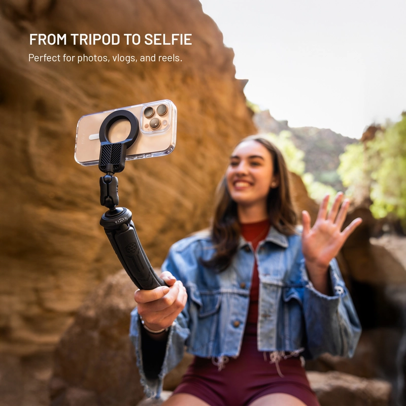 FIXED Creator Flexibelt stativ med MagSafe för smartphones Svart - 8018546