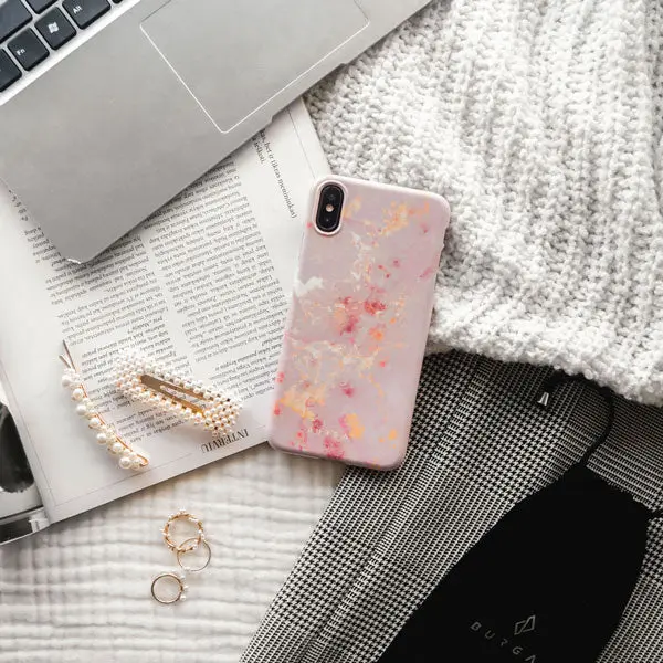 Burga Golden Coral - Apple iPhone 15 Tough MagSafe Skyddsskal - 2837627