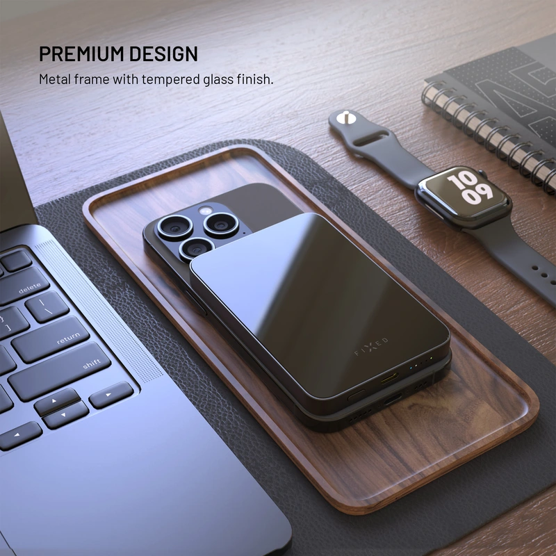 FIXED MagZen 5 Crystal Qi2 standard 5000 mAh Svart - 8018604