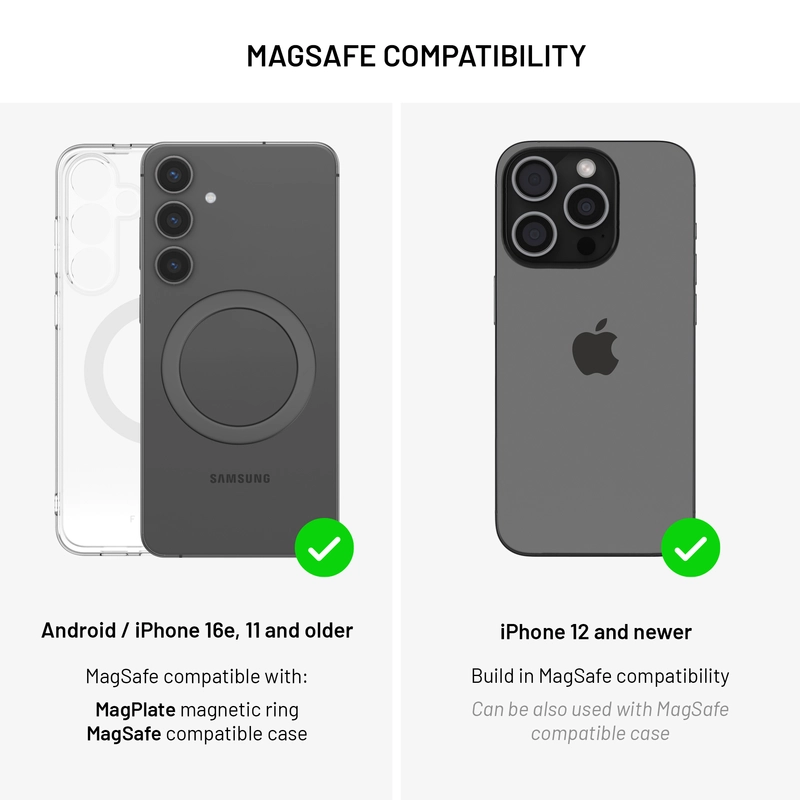 FIXED MagZen 5 Crystal Qi2 standard 5000 mAh Svart - 8018604