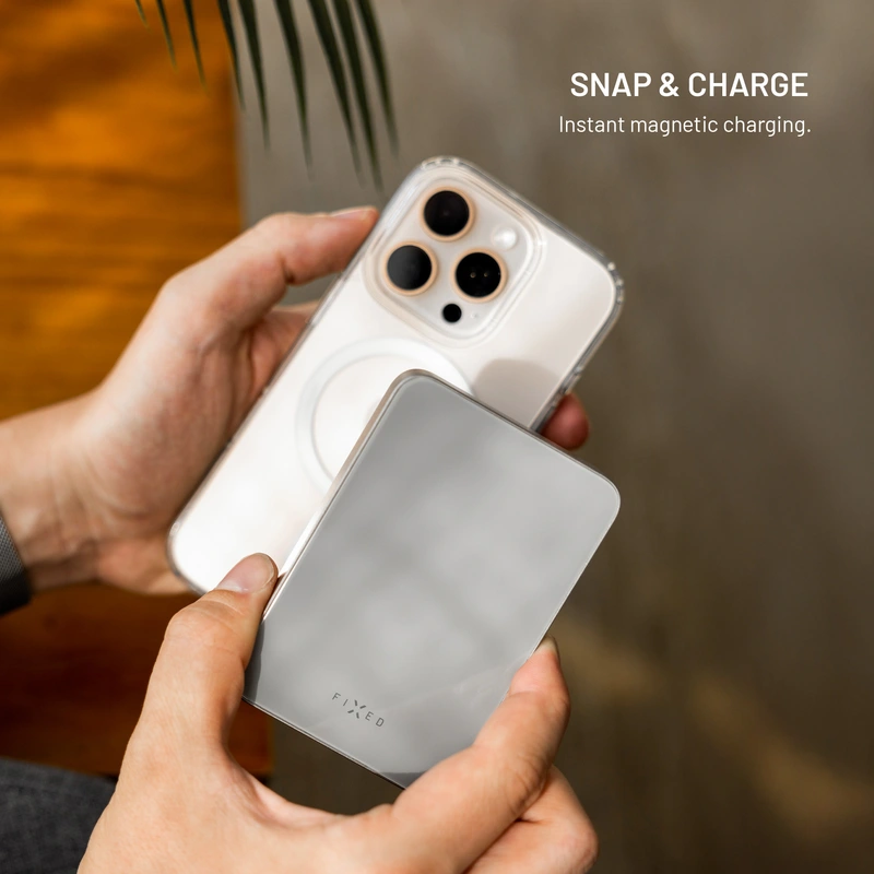 FIXED MagZen 10 Crystal Qi2 Standard 10.000 mAh Svart - 8018606