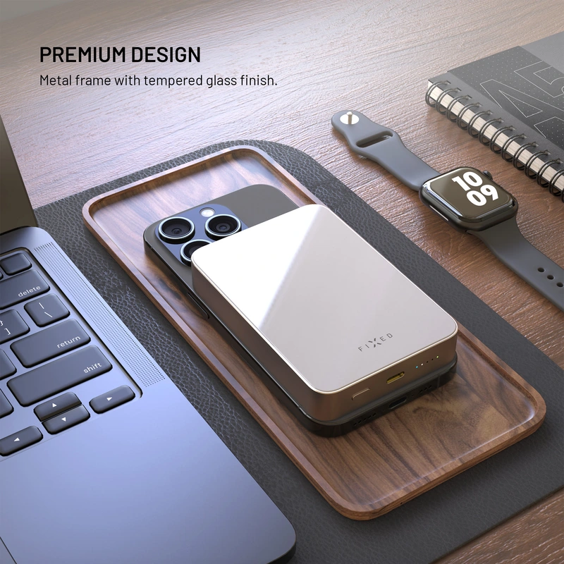 FIXED MagZen 10 Crystal Qi2 Standard 10.000 mAh Titan - 8018607