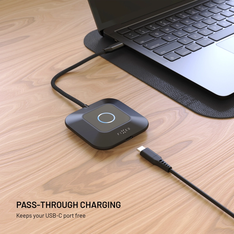 FIXED AirLink Trådlös USB-C/HDMI-sändare Svart - 8018637