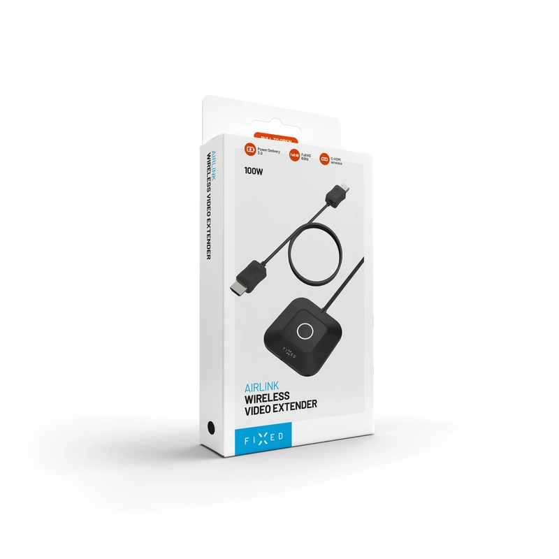 FIXED AirLink Trådlös USB-C/HDMI-sändare Svart - 8018637