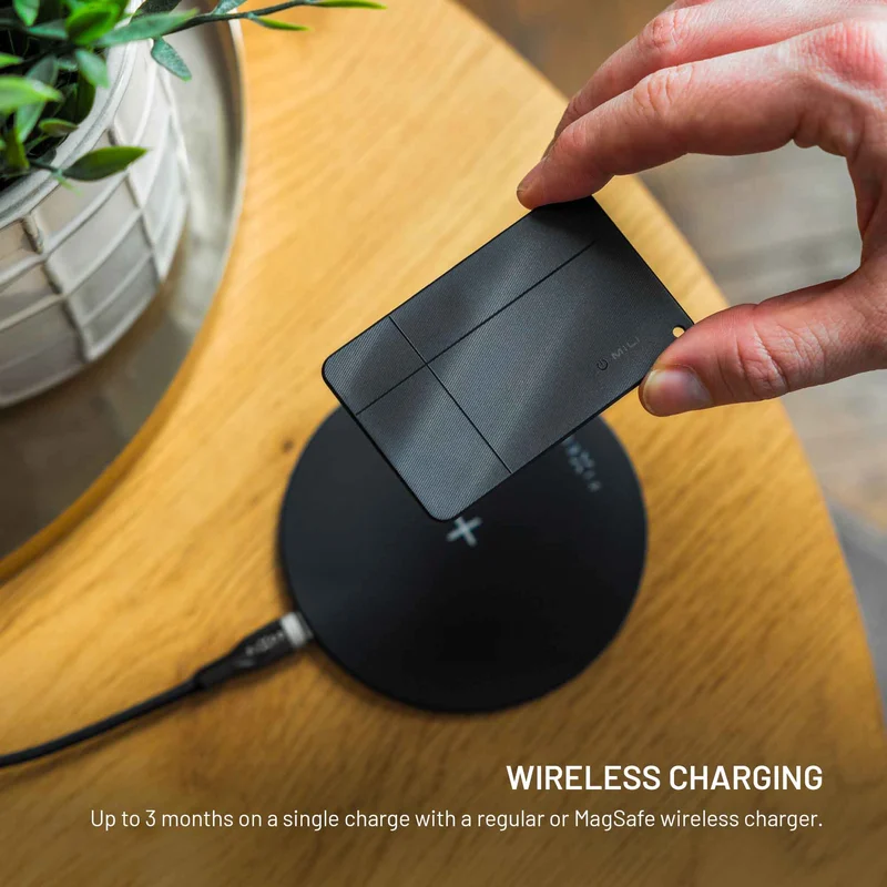 FIXED MiCard-lokaliseringskort för Apple och Android Black - 8018874