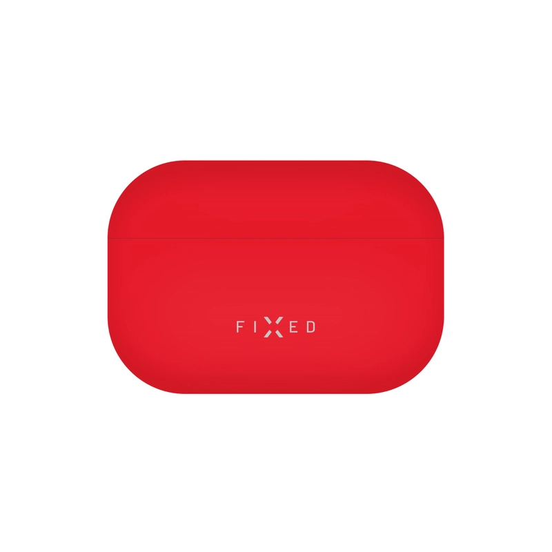 FIXED Silky Silikonofdral för Apple AirPods Pro 3 Röd - 8018877
