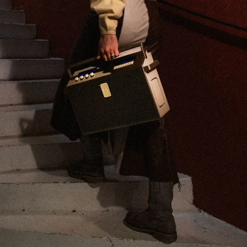 Mondo BT Högtalare Large Metall/Svart - 8071451