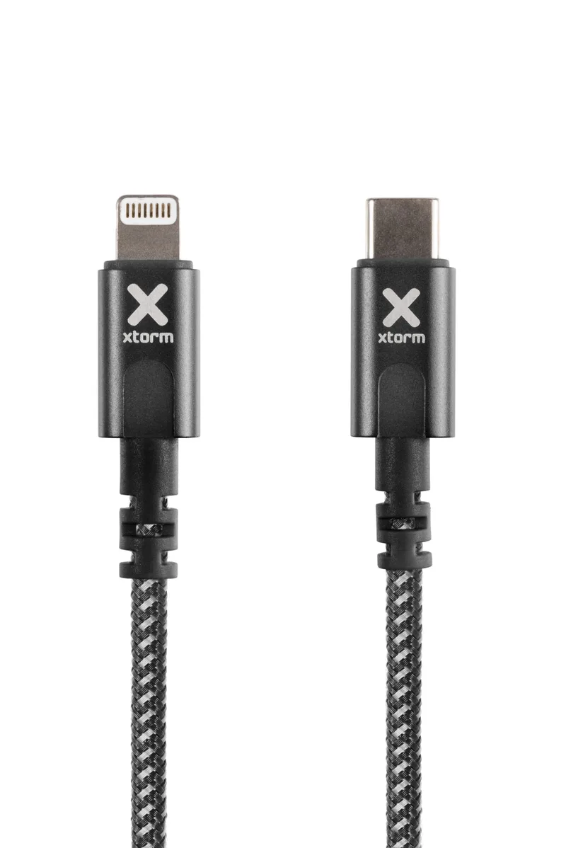 Xtorm Premium USB-C / Lightning Kabel 1m Svart - 8227483