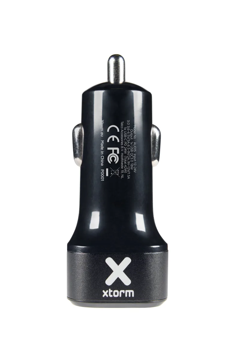 Xtorm Snabb Billaddare USB-C PD 30W & USB QC3.0 18W - 8227632
