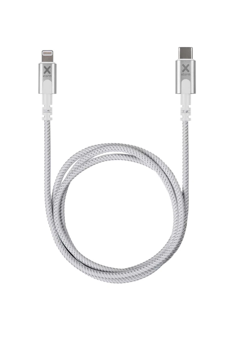 Xtorm Premium USB-C / Lightning kabel 1m Vit - 8227665
