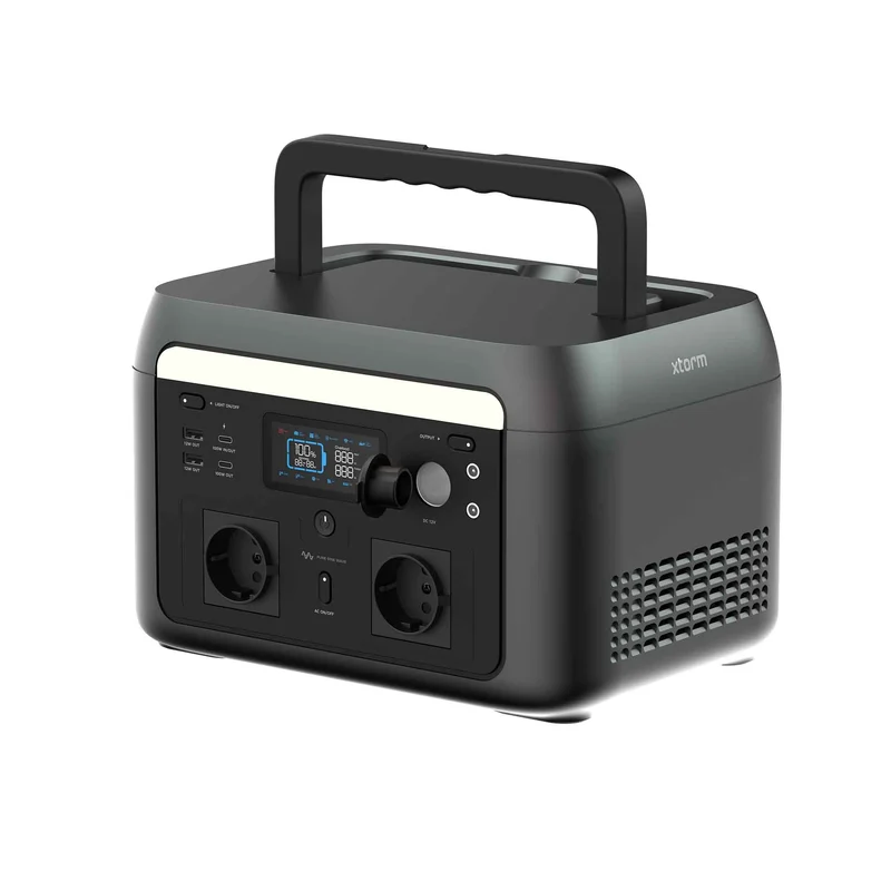 Xtorm Smart Power Station 600W 512Wh svart - 8227729