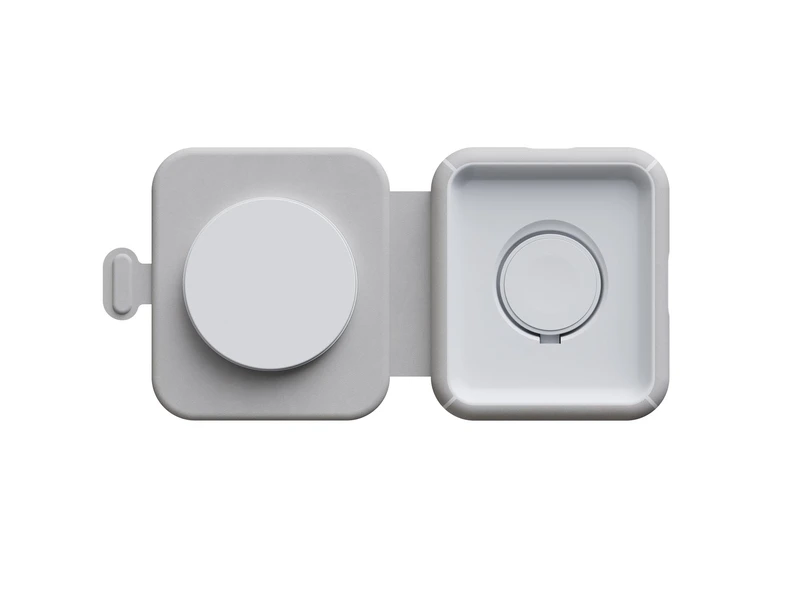 Xtorm Hopfällbar trådlös reseladdare 2i1 15W Vit - 8227765