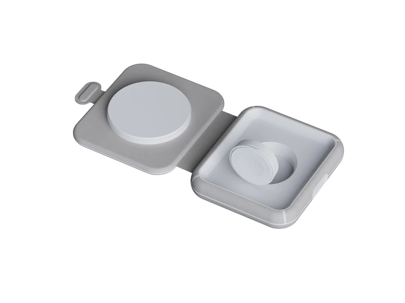 Xtorm Hopfällbar trådlös reseladdare 2i1 15W Vit - 8227765