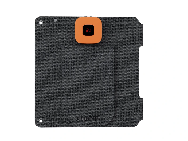 Xtorm Kraftfull 14W Solcellspanel IPX4 USB-C/A utgångar - 8227794