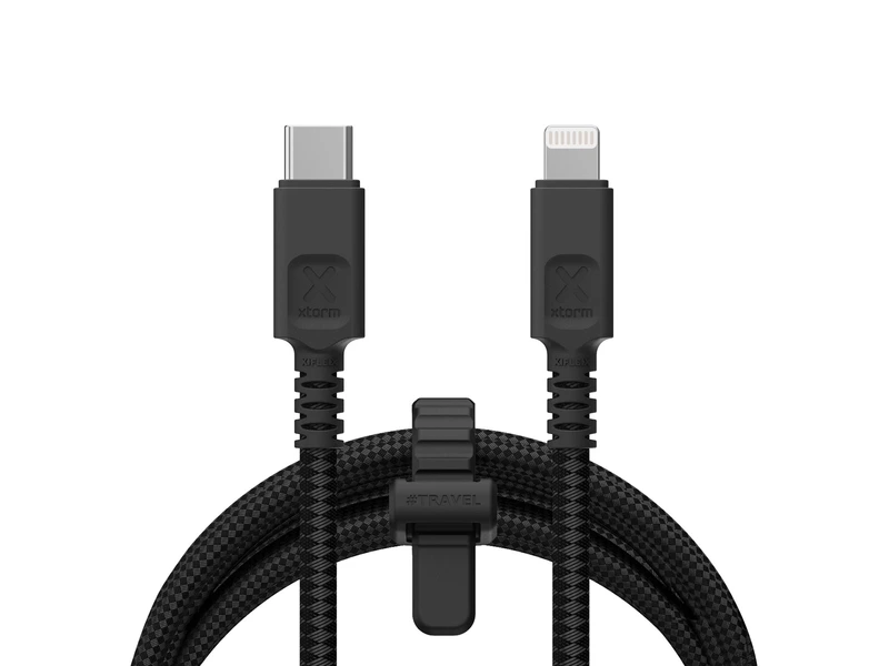 Xtorm Next Gen USB-C / Lightning kabel MFI 1.5m Svart - 8227880