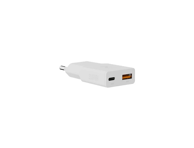 Xtorm 33W Go2 Slim Hemladdare USB-C PD/USB-A Vit - 8227966