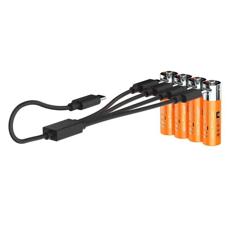 Xtorm NextGen AA-batterier USB-C uppladdningsbara 4-pack - 8227982