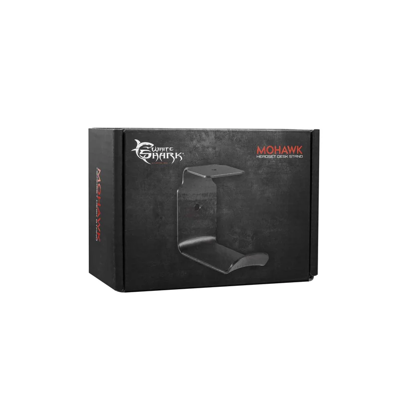 White Shark MOHAWK Hörlurar Skrivbordsfäste Svart - 2053982
