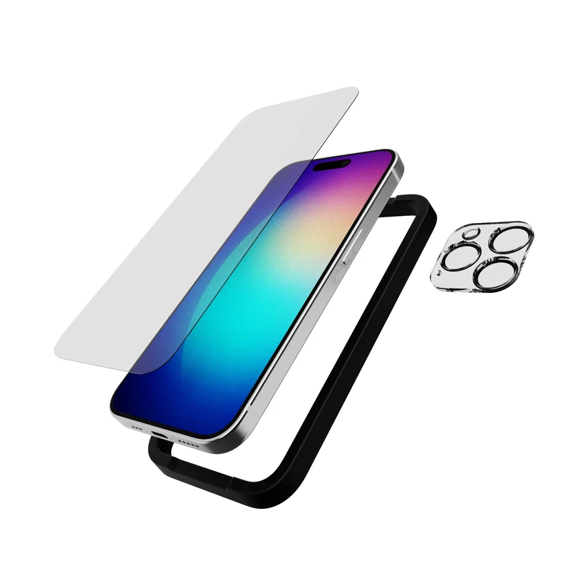 Tech21 Impact Glass SET Screen/Camera Apple iPhone 15 Pro - 8672631